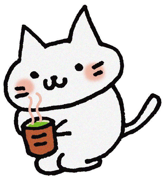 きょうのブログ。管理人抹茶
